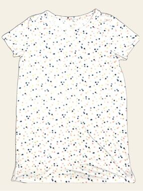 JACLYN Long Length Sleep Shirt Pajamas Womens Size Medium Polka Dots